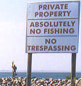Newport Harbour sign