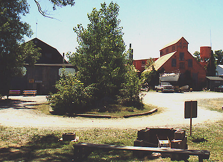 The wood shop and north circle