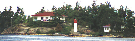 Astounder Island from main channel