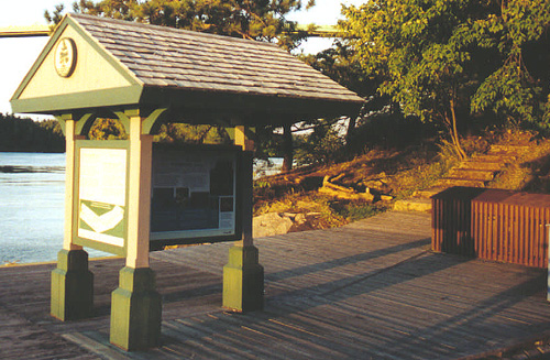 Georgia Island dock