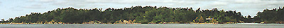Sugar Island North Shore Prince Regent Island seen to right