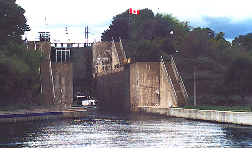 Ranney Falls Lock from the south