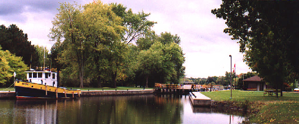Upstream pond lock 20