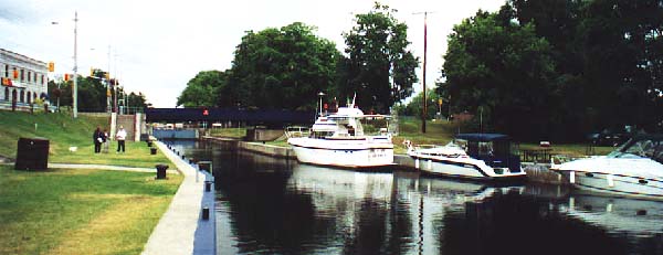 East approach to Lock 32