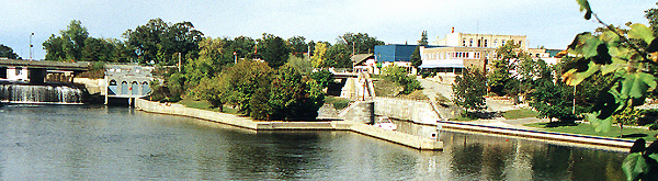 Downstream of Fenlon falls Lock 34 