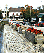 Coboconk village dock