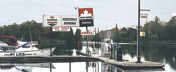 Rosedale 
Marina fuel dock